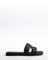 BIANKA NEGRO LUNARES FLATS